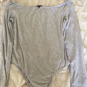 Off the shoulder bodysuit